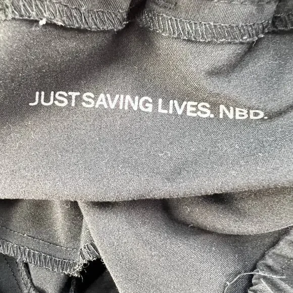 Figs Technical Collection Men's Jogger Scrub Bottoms Size S Black - Picture 11 of 13